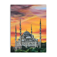 Sultan Ahmed Mosque Turkey Canvas Frames Wall Art