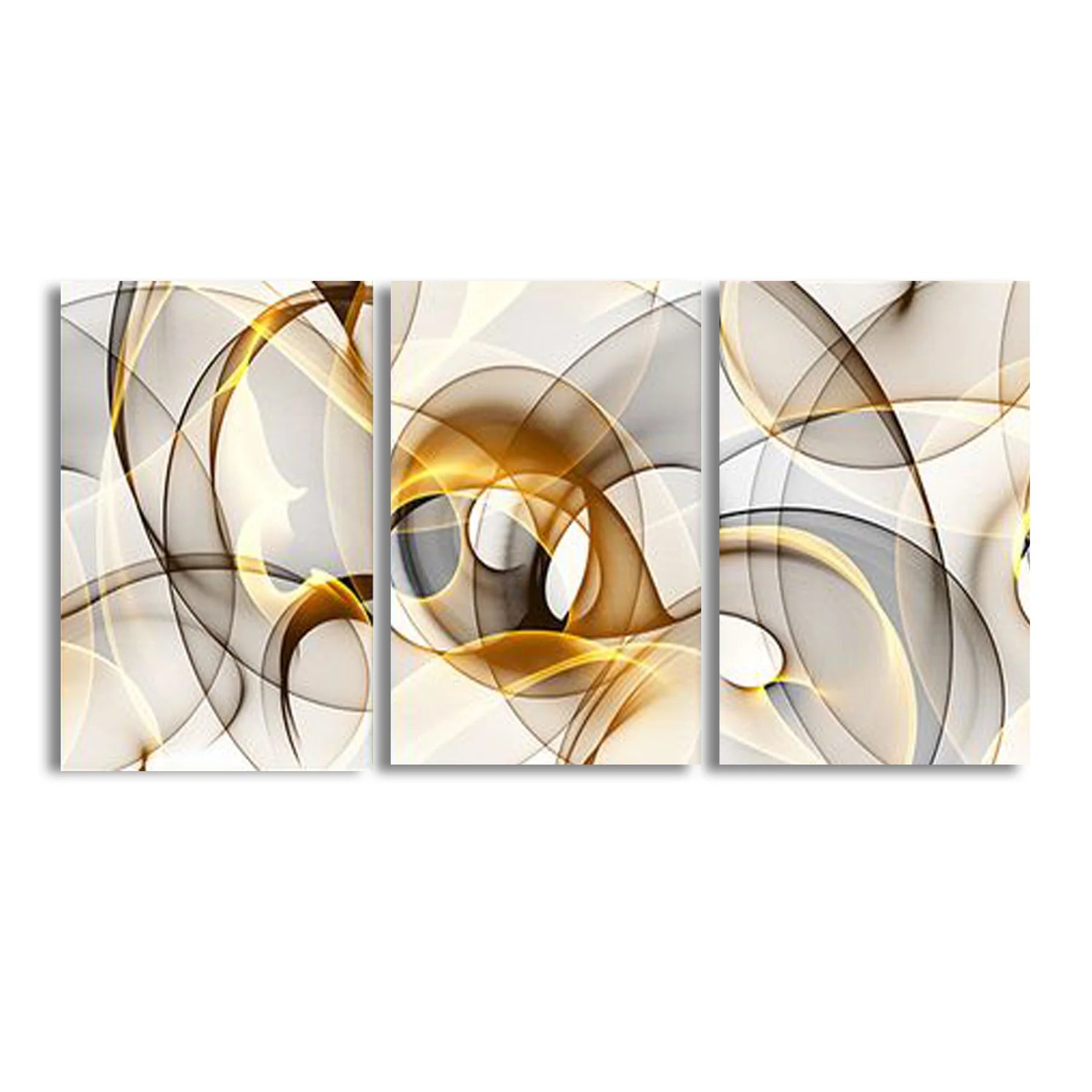 Contrasting Waves Bundle (3Panel) Wall Art