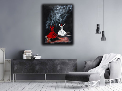 Whirling Dervishes Sufi Art