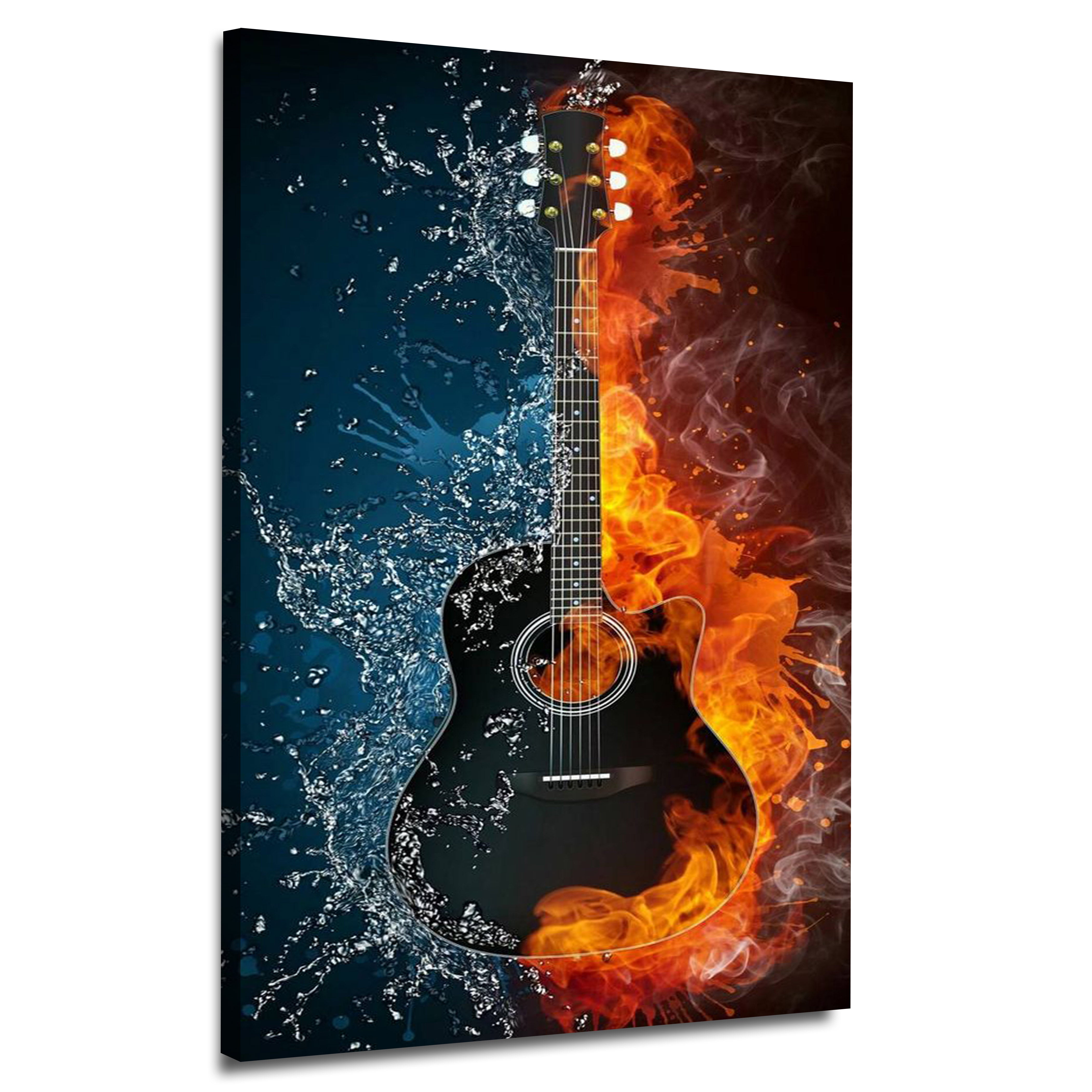 Acoustic Guitar Fire Water