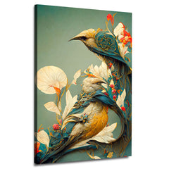 Boho Exotica With Bird