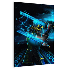 Ninja Fortnite Canvas Frames Wall Art