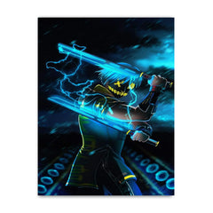 Ninja Fortnite Canvas Frames Wall Art