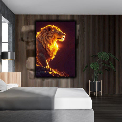 Majestic Lion Portrait