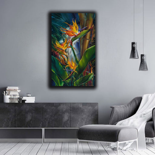 Strelitzia royal flower Art