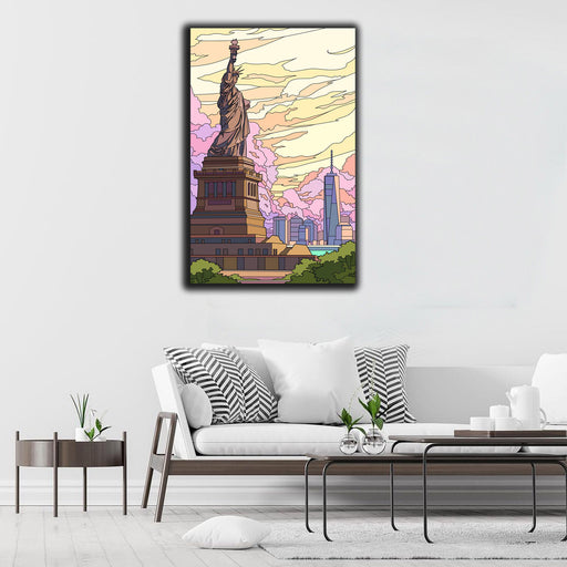 Premium Canvas | Statue of liberty