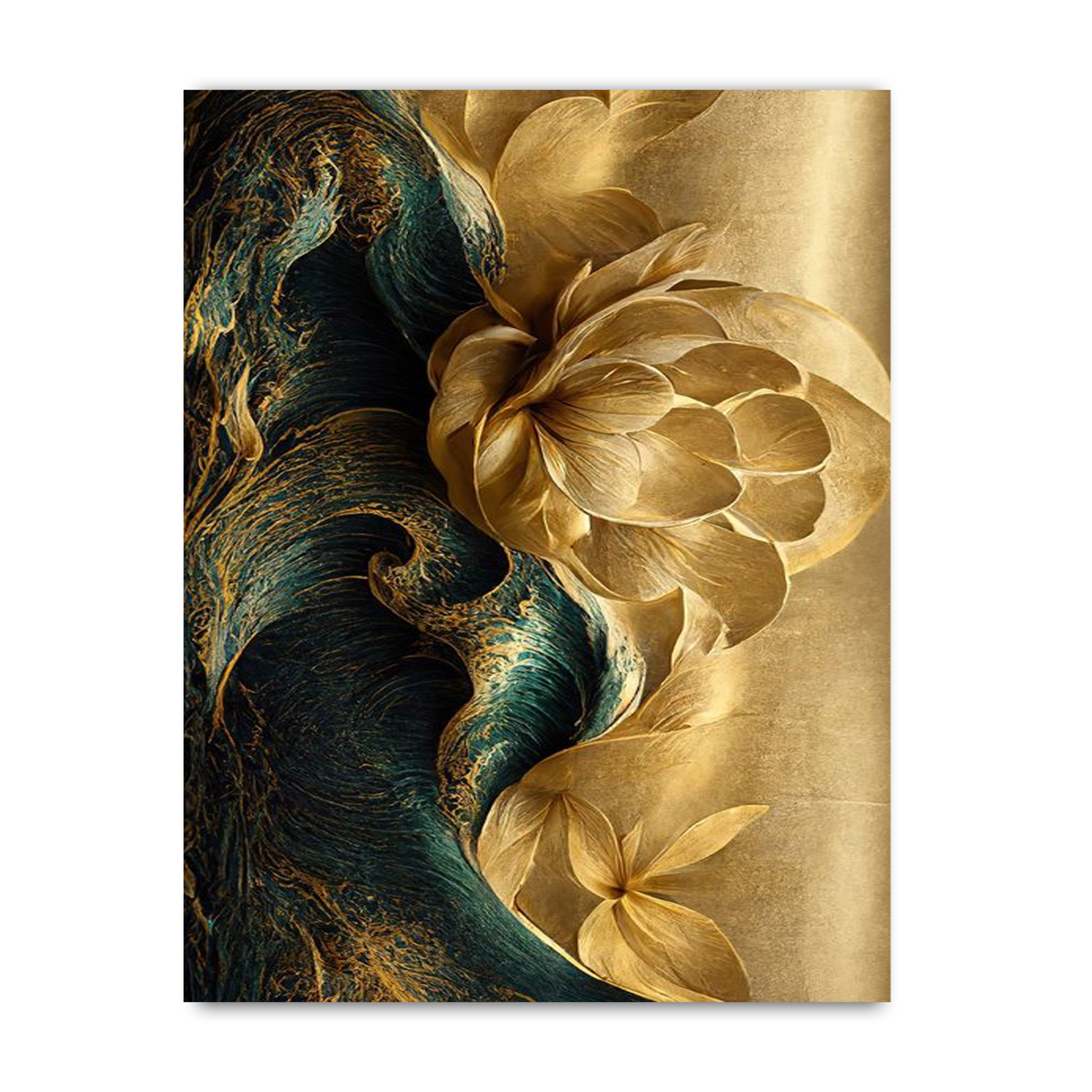 Luxury Golden Flower