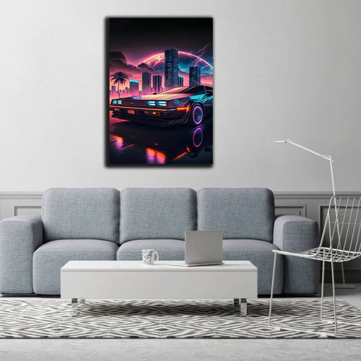 Premium Canvas | Retro futuristic