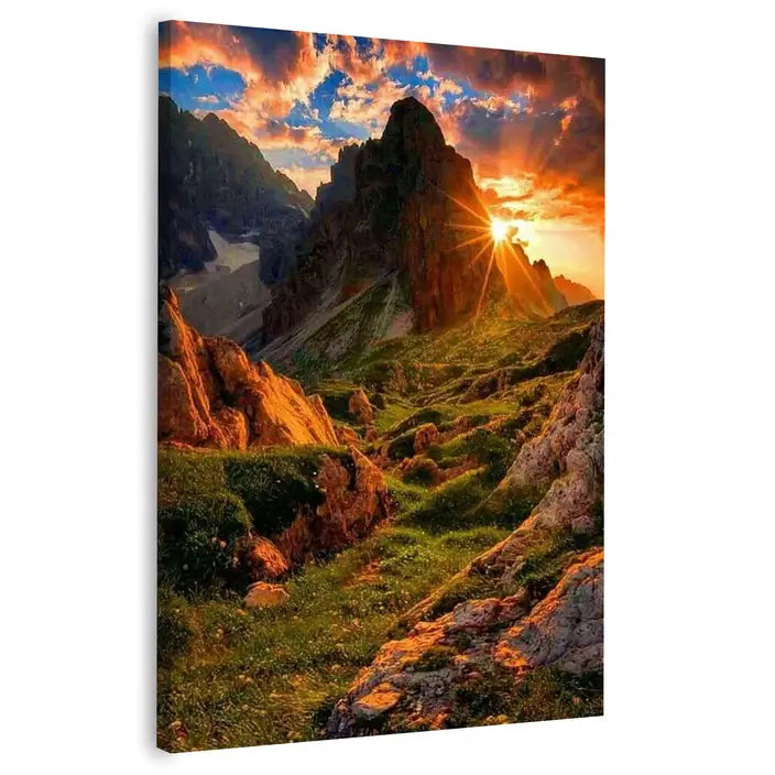 Sunrise Nature Landscape Canvas Frames Wall Art