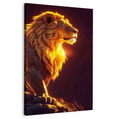 Majestic Lion Portrait