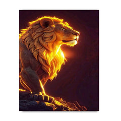 Majestic Lion Portrait