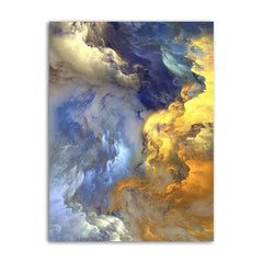 Nordic Decor Abstract Cloud Mist Wall Art