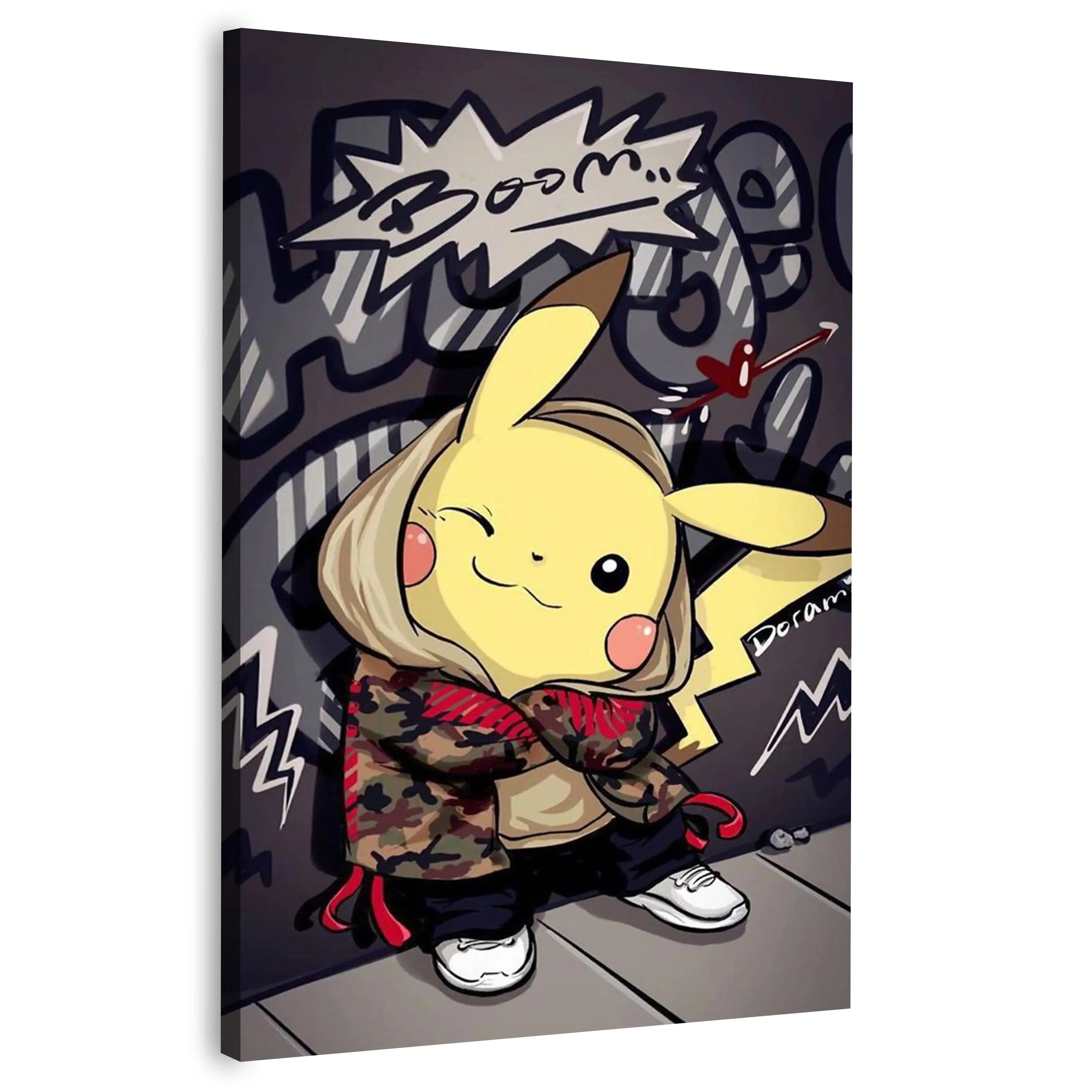 Pikachu Canvas Frames Wall Art