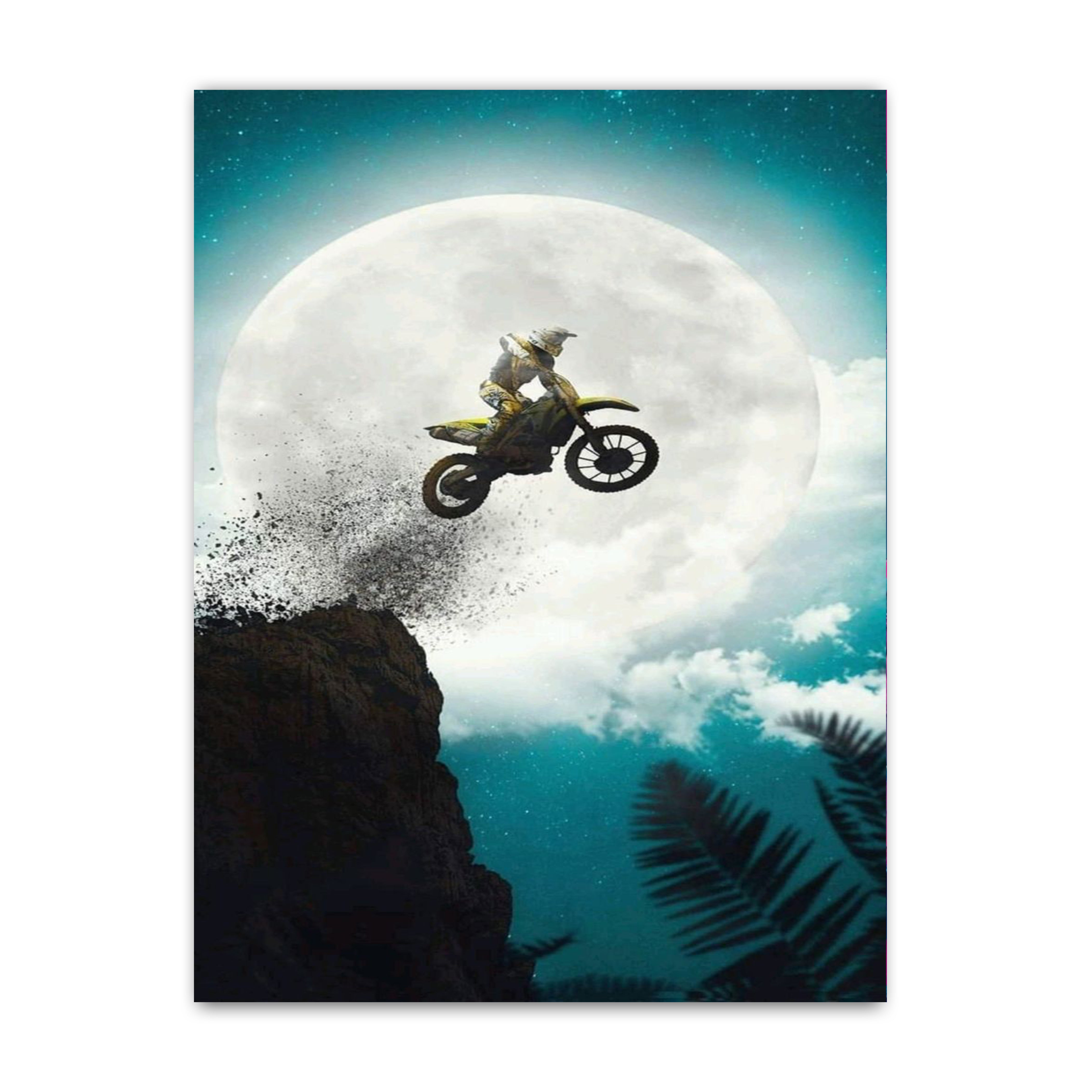 Dirt Bike Canvas