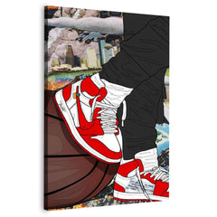 Cool Anime Nike Canvas