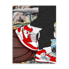 Cool Anime Nike Canvas