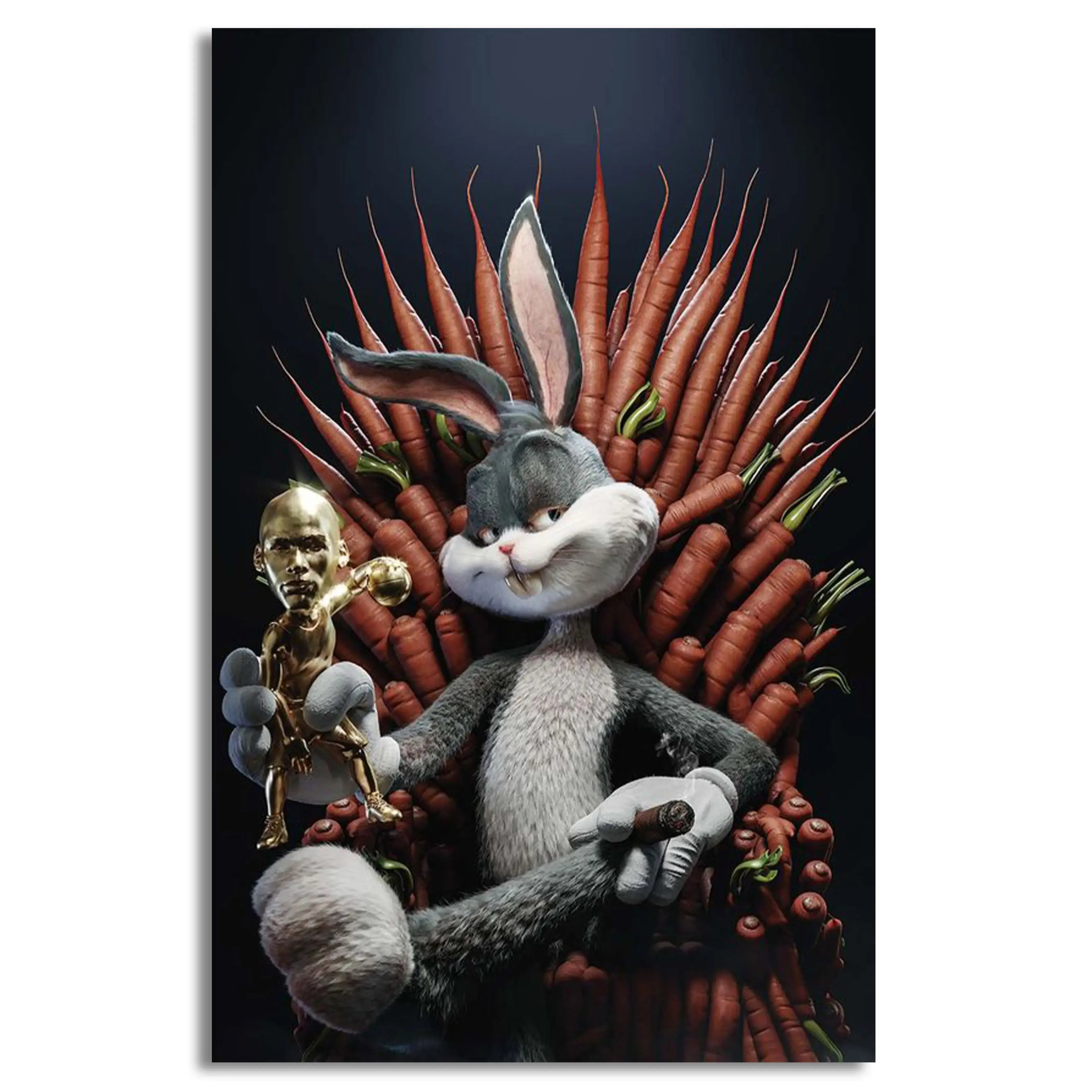 Kingdom Of Carrots Canvas Frames Wall Art