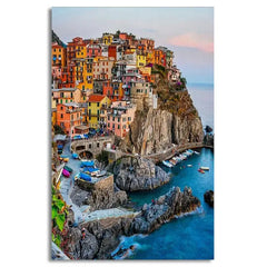 Sunset in Manarola Cinque Terre Wall Art