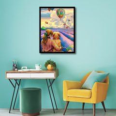 Beautiful Hot Air Balloon Canvas Frames