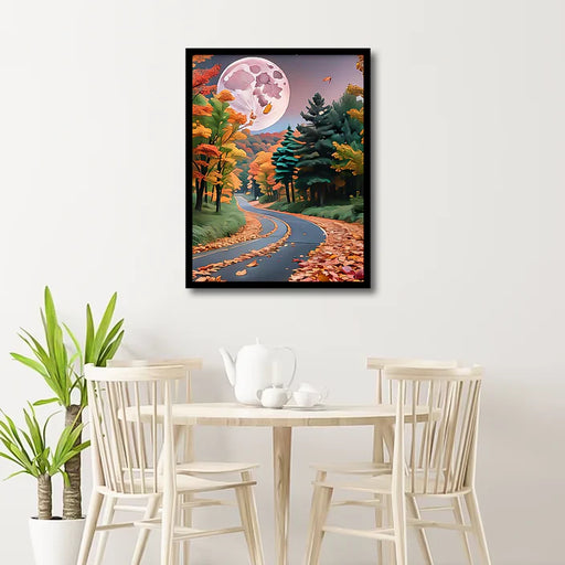 By The Light Of The Moon Canvas Frames Wall Art