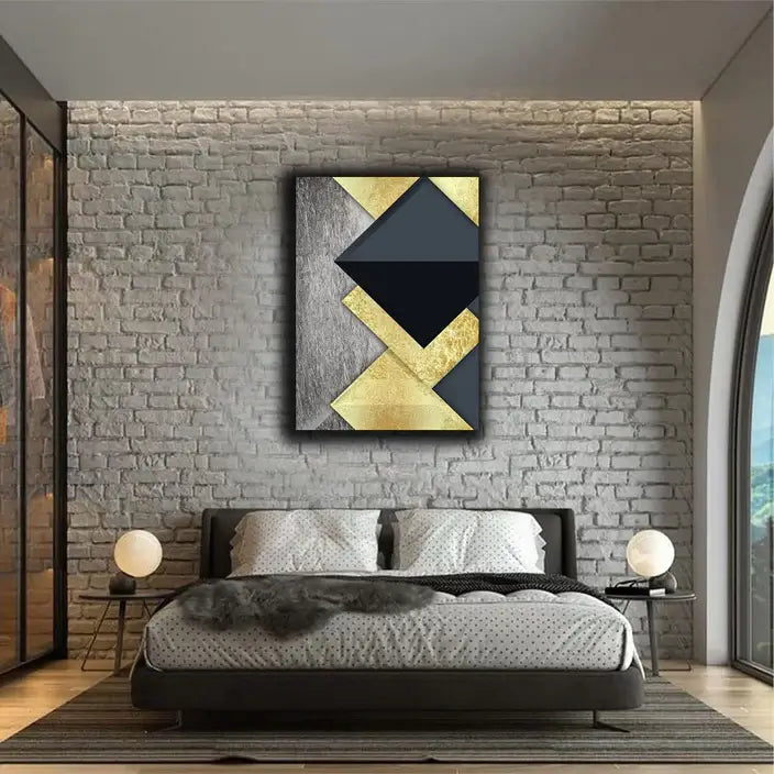 Geometric Abstract Art Print Wall Art