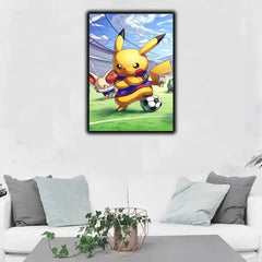 Pokemon Pikachu Canvas Frames Wall Art