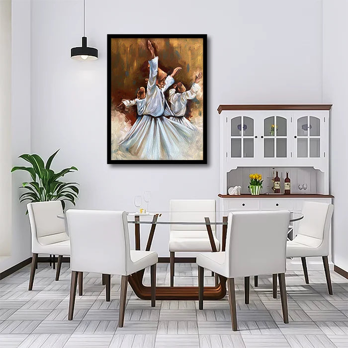 Sufi Dance Canvas Frames Wall Art