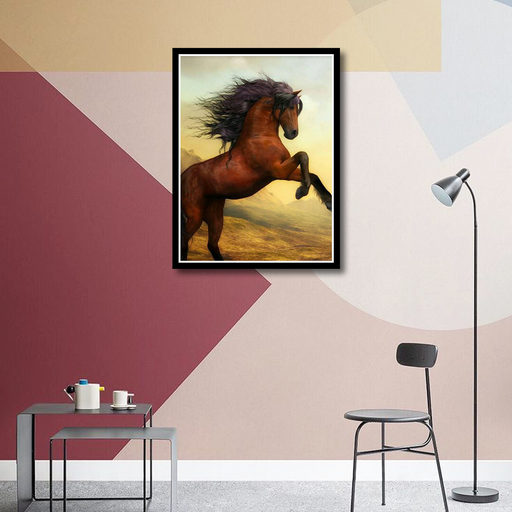 Arabian Horse Canvas Frame