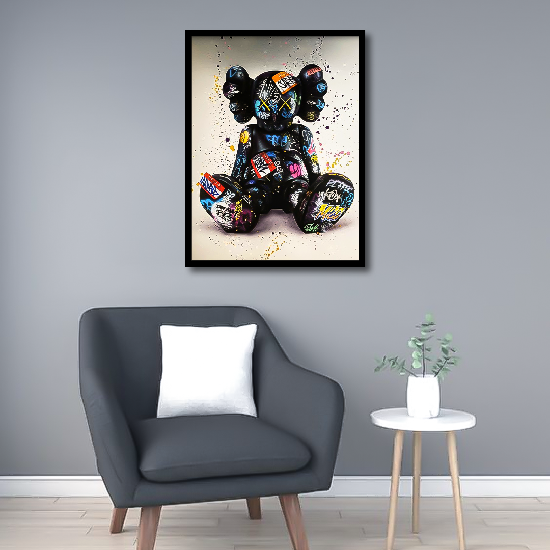 Graffitti Kaws Canvas Frames