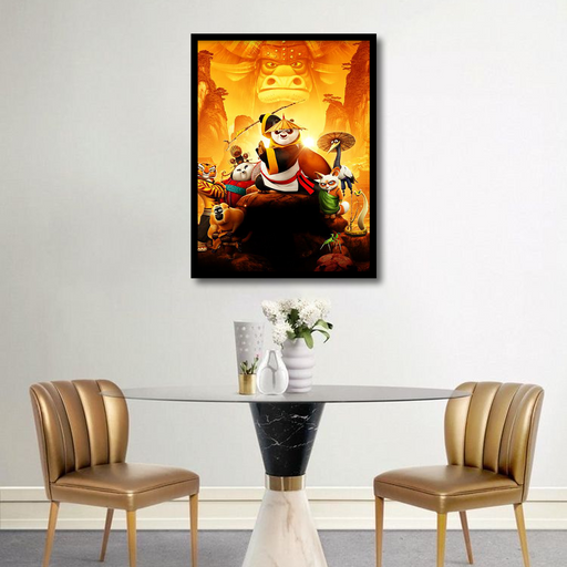 Kung Fu Panda Canvas Frames