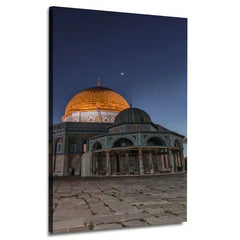 Dome of the Rock "Al-Aqsa Mosque" Canvas Frames Wall Art