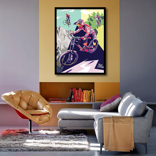 Polygon Bike Canvas Frames