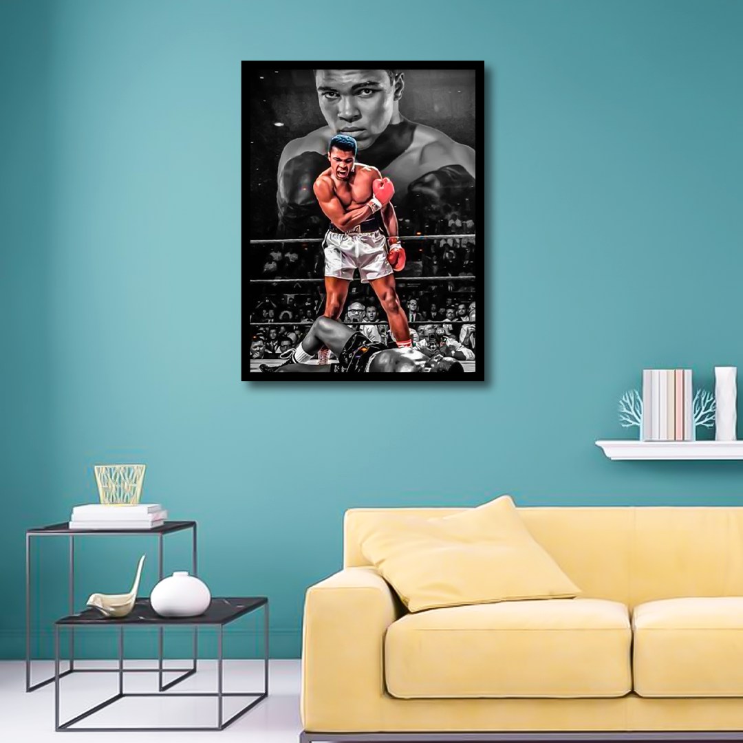 Mohamed Ali Klay,boxing Canvas frames