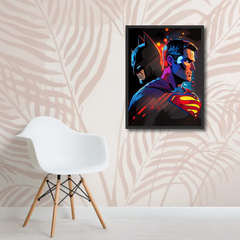 Batman And Superman Canvas frames