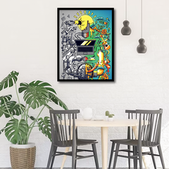 Digital Artwork Canvas Frames