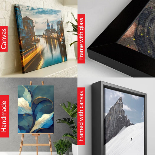 Digital Artwork Canvas Frames