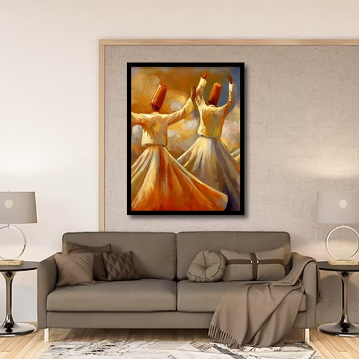 Whirling Dervishes Dance Canvas Frames